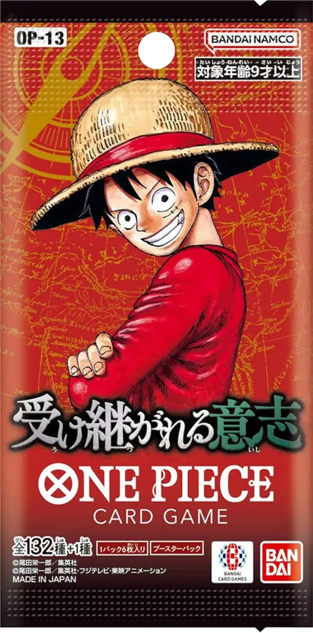 One Piece Card Game – OP-13 Carrying on His Will Booster Box (Japanese)