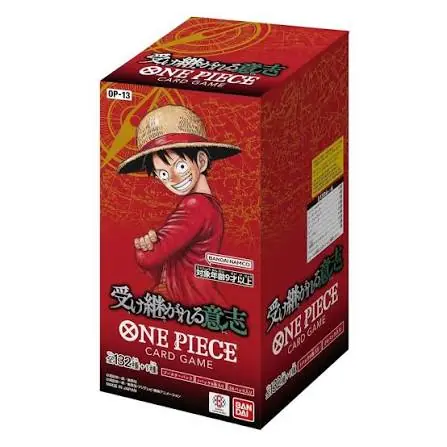 Ürün görseli: One Piece Card Game – OP-13 Carrying on His Will Booster Box (Japanese)